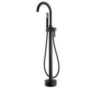 Mitigeur Bain-Douche ILO PAR LE SOL Noir Edouard Rousseau - Bec Mobile - Cartouche Céramique diamètre 35 mm