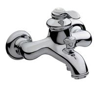 Jacob Delafon E71090-CP Mitigeur_Bain_Douche_Parent Mural Fairfax-Mécanique-Design rétro-Installation facile-17x15x15cm-Finition Chrome-E71090-CP, Chrome, 17 x 15 x 17 cm
