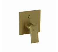 Mitigeur bain-douche Kludi DECUS 54763N075 encastré, sécurité intrinsèque, garniture de finition, or brossé