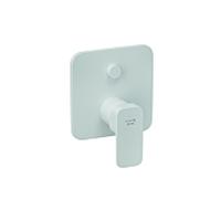 Mitigeur bain-douche Kludi RENON 427635375 encastré, avec unité fonctionnelle, sécurité intrinsèque, blanc mat