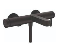 hansgrohe Finoris Mitigeur monocommandÃ© pour bain apparent, saillie 194 mm, 76420, Coloris: Noir Mat - 76420670