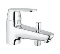 Mitigeur bain-douche monotrou sur plage BAUEDGE monocommande - - 23562-000