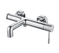 Mitigeur bain Douche OPUS Chromé Edouard Rousseau - Douchette Extractible 2 Jets - Ressort Métal - Cartouche Céramique diamètre 35 mm