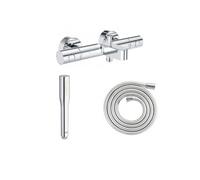 Mitigeur bain douche Precision Get avec douchette 1jet Vitalio Get Stick et flexible 200cm