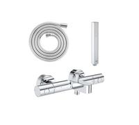 Mitigeur bain douche Precision Get avec douchette 1jet Vitalio Joy Cube et flexible 200cm