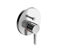 Mitigeur bain KEUCO EDITION 400 51572, pour montage encastré, rond, avec dispositif de sécurité, chromé, 51572010281