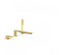 Mitigeur bain sur gorge avec douchette anticalcaire. · Débit : 3 bar - 16 l/min - TRES 20016201OR