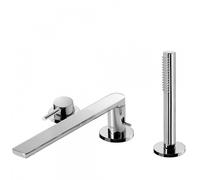 Mitigeur bain sur gorge MAX avec douchette anticalcaire - TRES 06216102