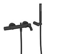 Mitigeur douche Douchette à main anticalcaire avec support orientable et flexible. - TRES 26117001NM