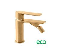 Mitigeur bidet à poser NIL en laiton doré brossé sans siphon