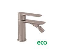 Mitigeur bidet à poser NIL en laiton métal gris poli sans siphon