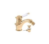 Mitigeur bidet LABE avec siphon en laiton doré