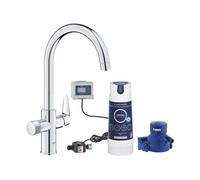 Mitigeur Blue Pure Bau Chromé, avec filtration, 30555000