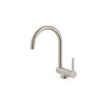 Mitigeur cuisine à bec rabattable Acier - TRES 23033502AC