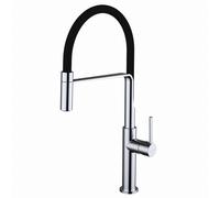 Mitigeur évier douchette suspendue CLEVER Chef Slim Chrome