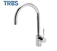 Mitigeur cuisine évier chrome - TRES 162440