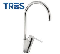 Mitigeur cuisine évier Chrome - TRES 181341