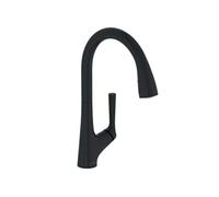 Mitigeur cuisine JACOB DELAFON Forte Bec haut douchette extractible noir mat