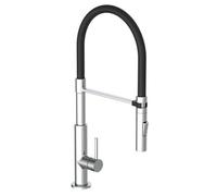 Schuette Mitigeur de cuisine Stilo – monocommande à bec extractible, chromé