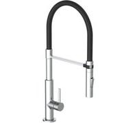 Schuette Mitigeur de cuisine Stilo – monocommande à bec extractible, chromé