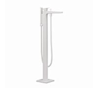 Mitigeur de baignoire et douche Kludi DECUS 545905375 pour baignoires îlots blanc mat