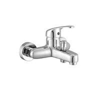 Mitigeur de Bain et Douche mural Laiton Chromé 170 mm
