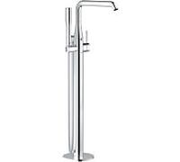 GROHE Mitigeur bain-douche autoportant Essence 23491001 chromé, monocommande avec douchette