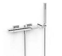 Mitigeur de bain Tres Project-tres 21117001 en saillie, avec ensemble bain-douche, chromé