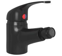 Mitigeur de bidet de salle de bain Noir 13x12 cm