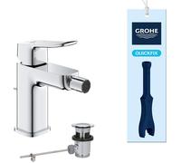GROHE Mitigeur de bidet DICE monocommande Taille S Chrome avec vidage