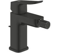 GROHE Mitigeur de bidet DICE – Monocommande SilkMove 28 mm, Taille S, avec vidage – Noir mat