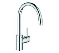 Mitigeur de cuisine Grohe Concetto 32663003 chromé , bec pivotant