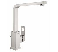 Grohe Eurocube mitigeur d'évier 31255DC0 supersteel, bec orientable en fonte