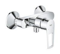 Mitigeur de douche 2 trous Grohe Start Loop en métal coloris chromé entraxe 150 mm