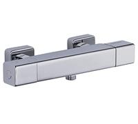 Mitigeur de douche chromé thermostatique corps froid CUARTO by Eurosanit