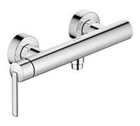 Mitigeur de douche Duravit Balcon BA4230000010 apparent, avec clapet anti-retour, montage mural, chromé brillant