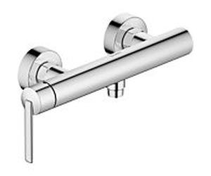 Mitigeur de douche Duravit Balcon BA4230000010 apparent, avec clapet anti-retour, montage mural, chromé brillant