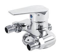 Mitigeur de douche, filetage mâle G1/2" pour mélangeur d'eau chaude et froide, vanne de contrôle de mélange et kit de garniture, poignée de robinet pour salle de bain et douche