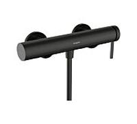 hansgrohe Finoris Mitigeur monocommandé pour douche apparent, 76620340, Couleur: Chrome noir brossé