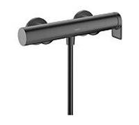 Mitigeur de douche Hansgrohe Vivenis 75620340, montage en surface, 1 sortie, chrome noir brossé