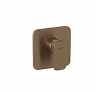 Mitigeur de douche Kludi RENON 42755N175 encastré, ensemble de finition avec unité fonctionnelle Bronze brossé PVD