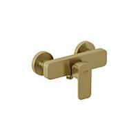 Mitigeur de douche Kludi RENON 42831N075 à sécurité intrinsèque, or brossé (18) PVD