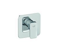Mitigeur de douche RENON Kludi , ensemble de finition 427550575 encastré, avec unité fonctionnelle chromé