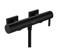 Mitigeur de douche monocommande hansgrohe Tecturis E, 1 point d'eau, apparent, 73620670, Couleur: noir mat
