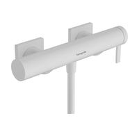 Mitigeur de douche monocommande hansgrohe Tecturis E, 1 point d'eau, apparent, 73620700, Couleur: Blanc mat