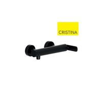 Mitigeur de douche mural Noir Mat - CRISTINA ONDYNA FL40113