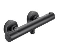 Mitigeur de douche - SOFETIY MAX - Noir - Cartouche thermostatique - Blocage de sécurité à 38°C - Anti-calcaire