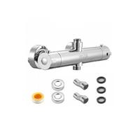 Mitigeur de Douche Thermostatique à Verrouillage Sécurisé 38°C Vanne Thermostatique avec Température Constante