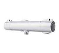 Mitigeur de douche thermostatique AQUAHEAT RS3 chromé - VITRA - A47158EKM Bois G