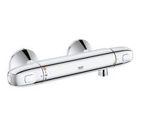 Mitigeur de douche thermostatique GROHTHERM 1000 cartouche C3 - GROHE - Gris chromé - Eco-friendly